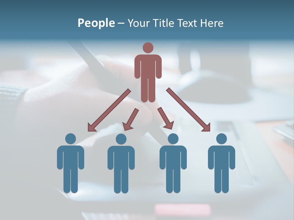 A Person Writing On A Piece Of Paper With A Pen PowerPoint Template