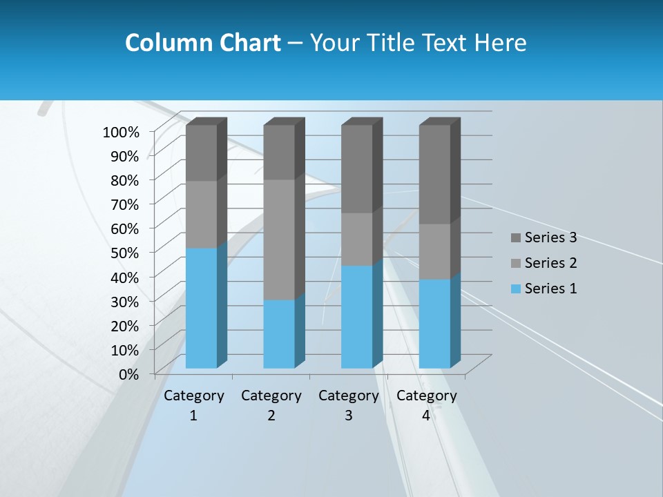 A Sail Boat With A Blue Sky In The Background PowerPoint Template