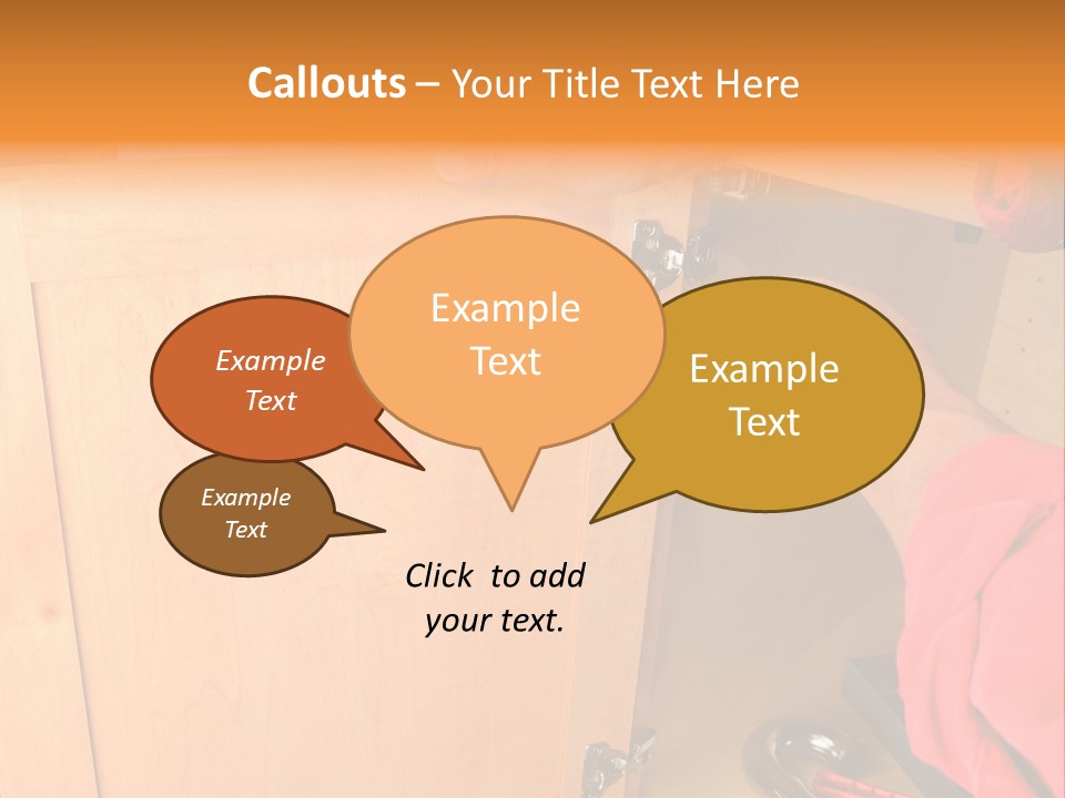 A Person Opening A Cabinet With A Wrench PowerPoint Template