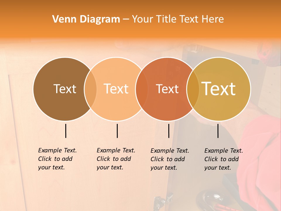 A Person Opening A Cabinet With A Wrench PowerPoint Template