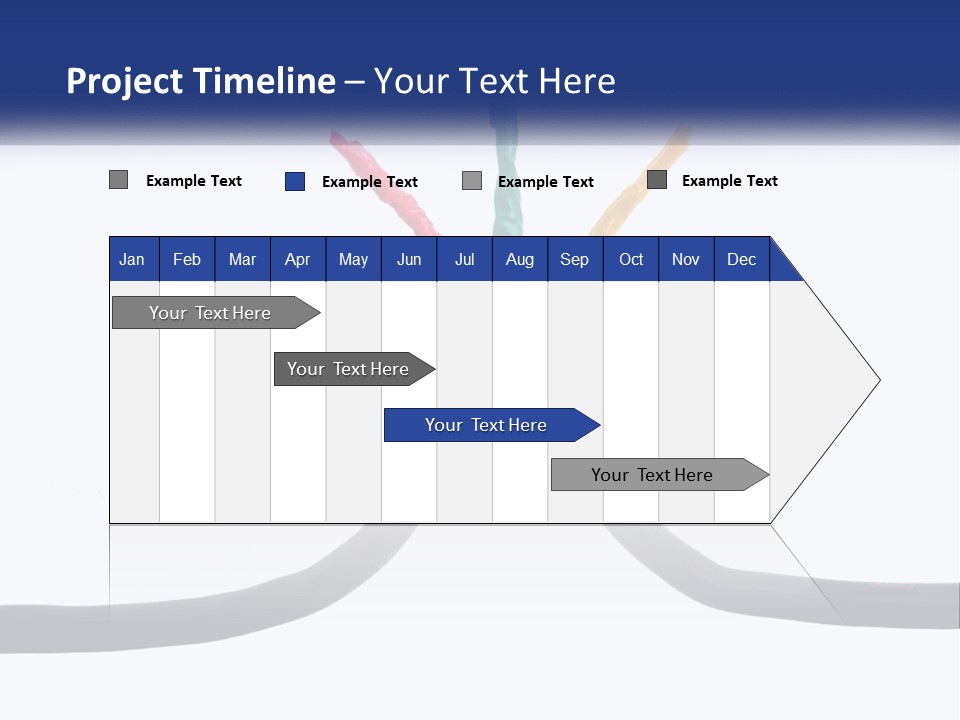 A Bunch Of Wires That Are Connected To Each Other PowerPoint Template