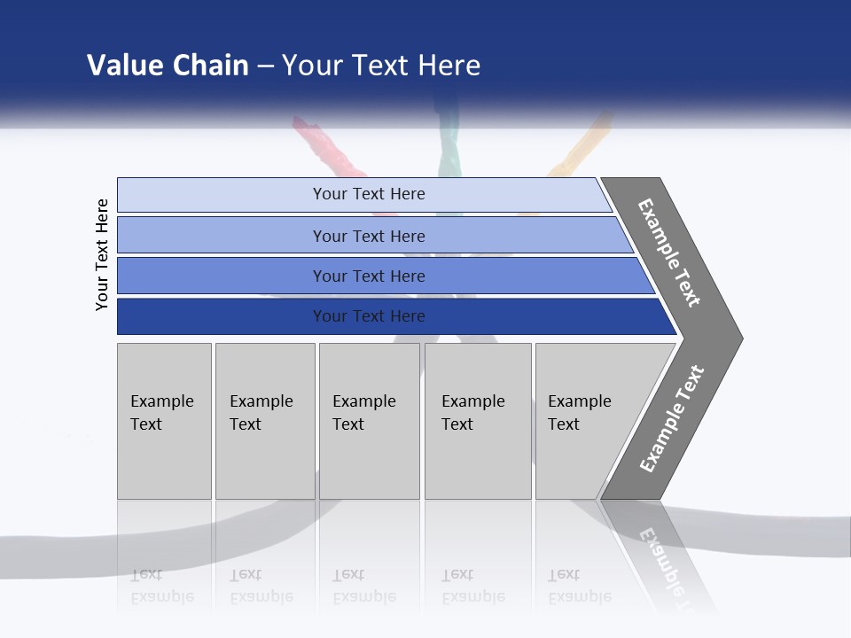 A Bunch Of Wires That Are Connected To Each Other PowerPoint Template