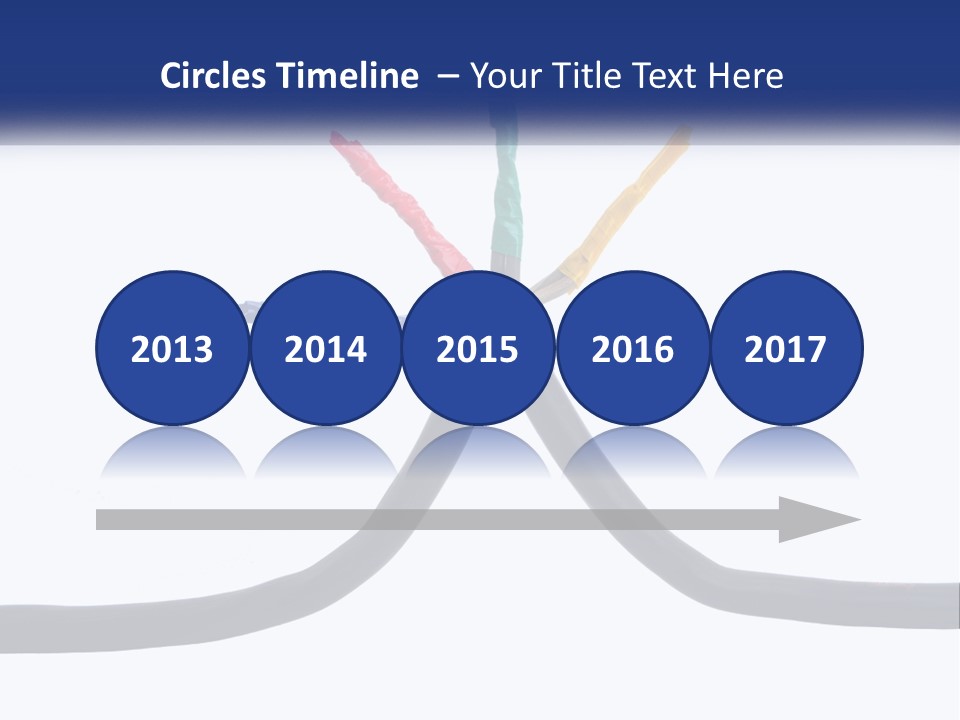 A Bunch Of Wires That Are Connected To Each Other PowerPoint Template