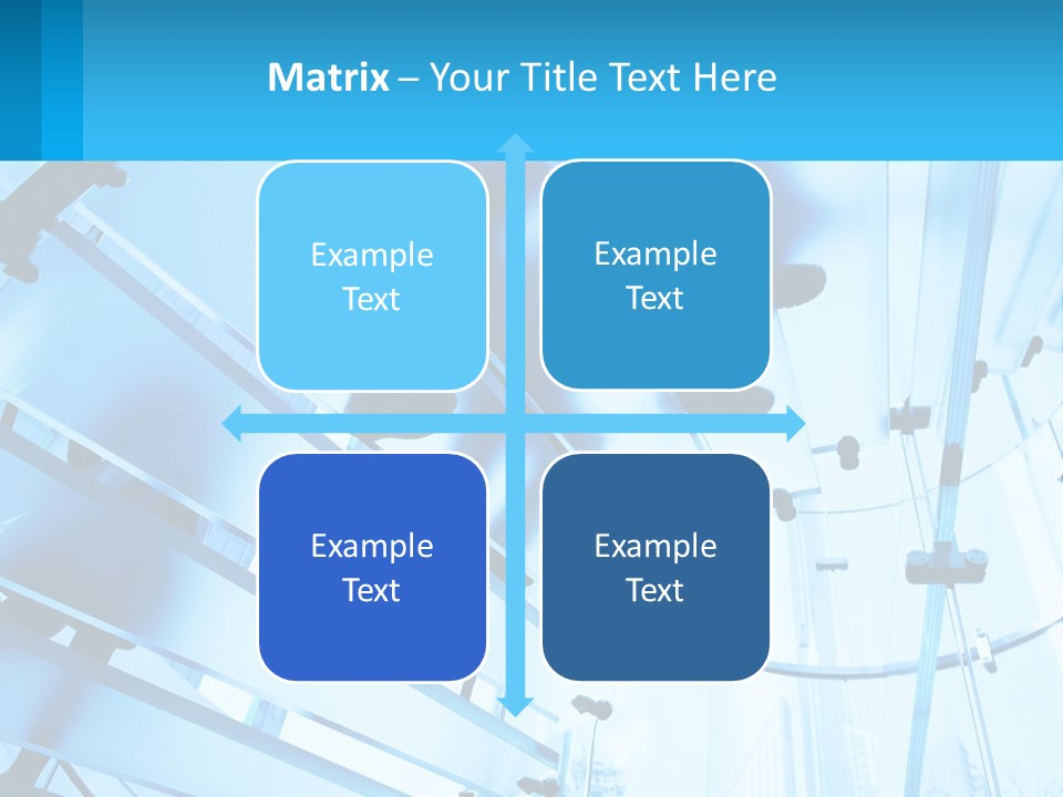A Group Of People Walking Through A Tunnel PowerPoint Template
