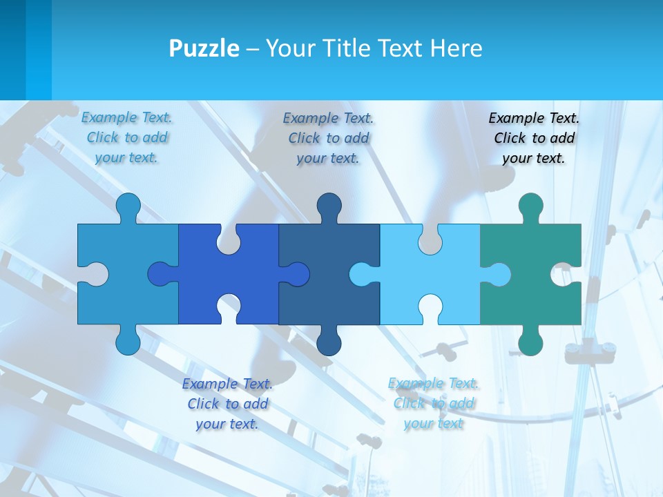 A Group Of People Walking Through A Tunnel PowerPoint Template