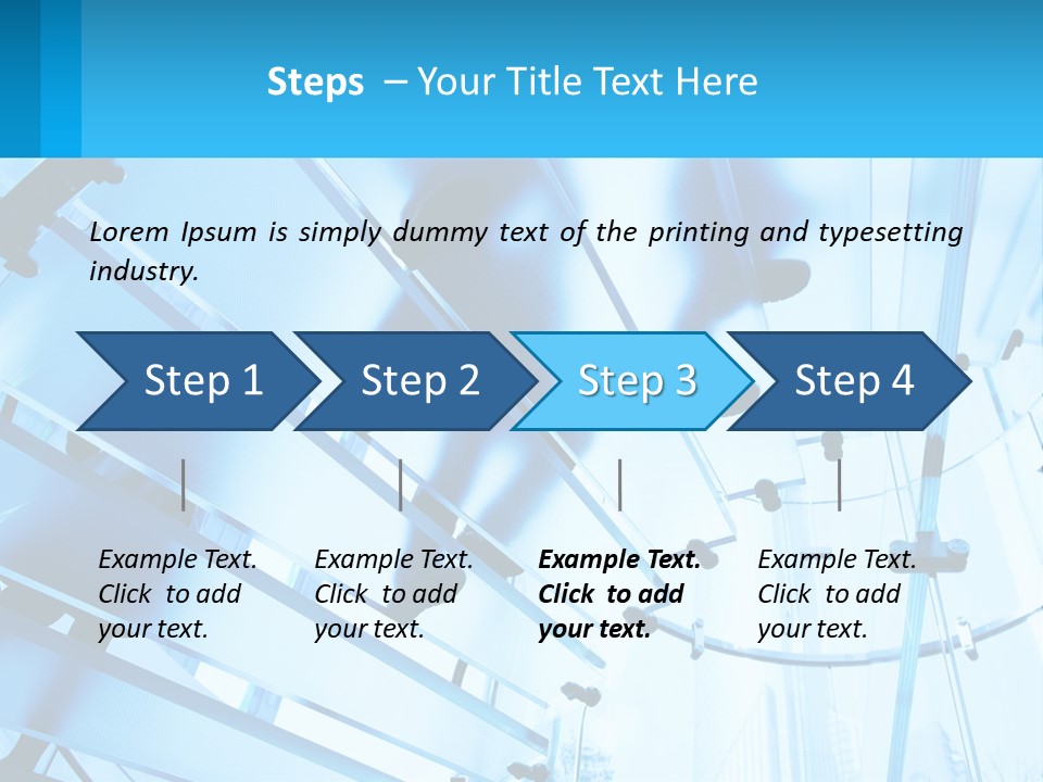 A Group Of People Walking Through A Tunnel PowerPoint Template
