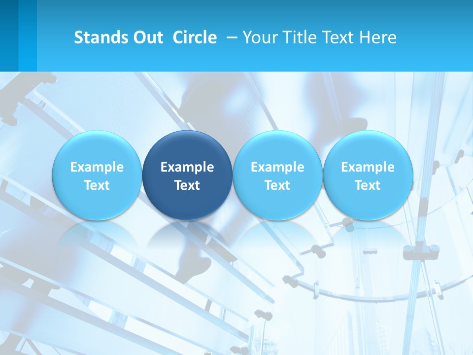 A Group Of People Walking Through A Tunnel PowerPoint Template