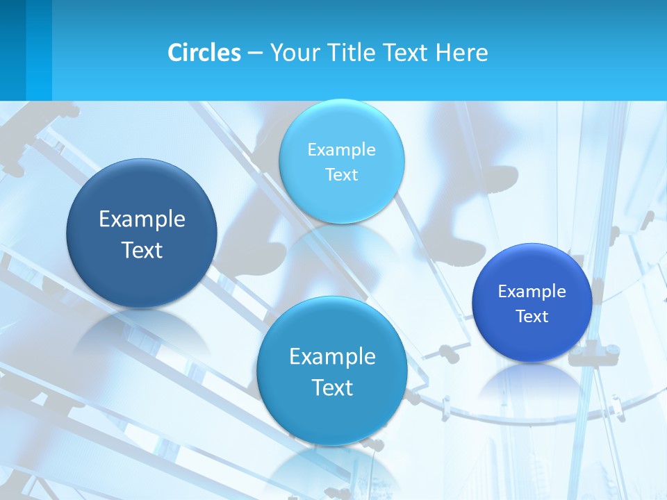 A Group Of People Walking Through A Tunnel PowerPoint Template