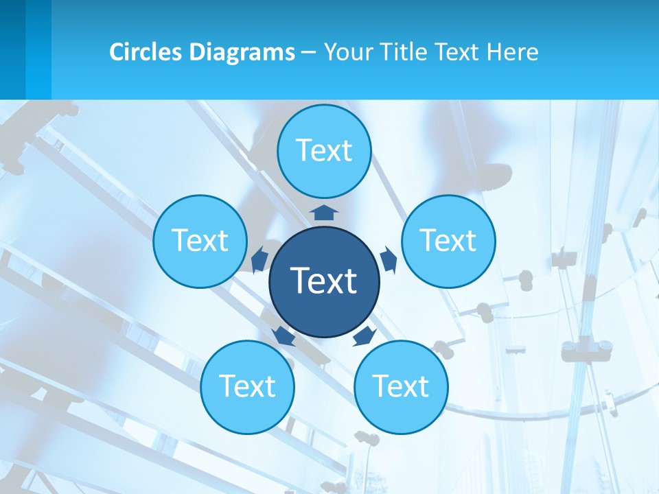 A Group Of People Walking Through A Tunnel PowerPoint Template