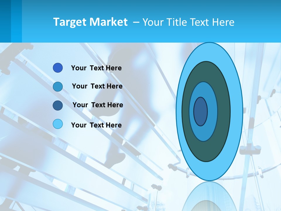 A Group Of People Walking Through A Tunnel PowerPoint Template