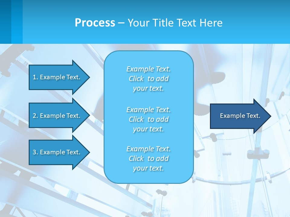 A Group Of People Walking Through A Tunnel PowerPoint Template