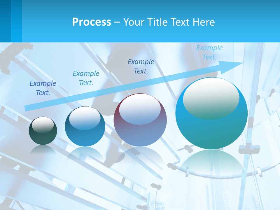A Group Of People Walking Through A Tunnel PowerPoint Template