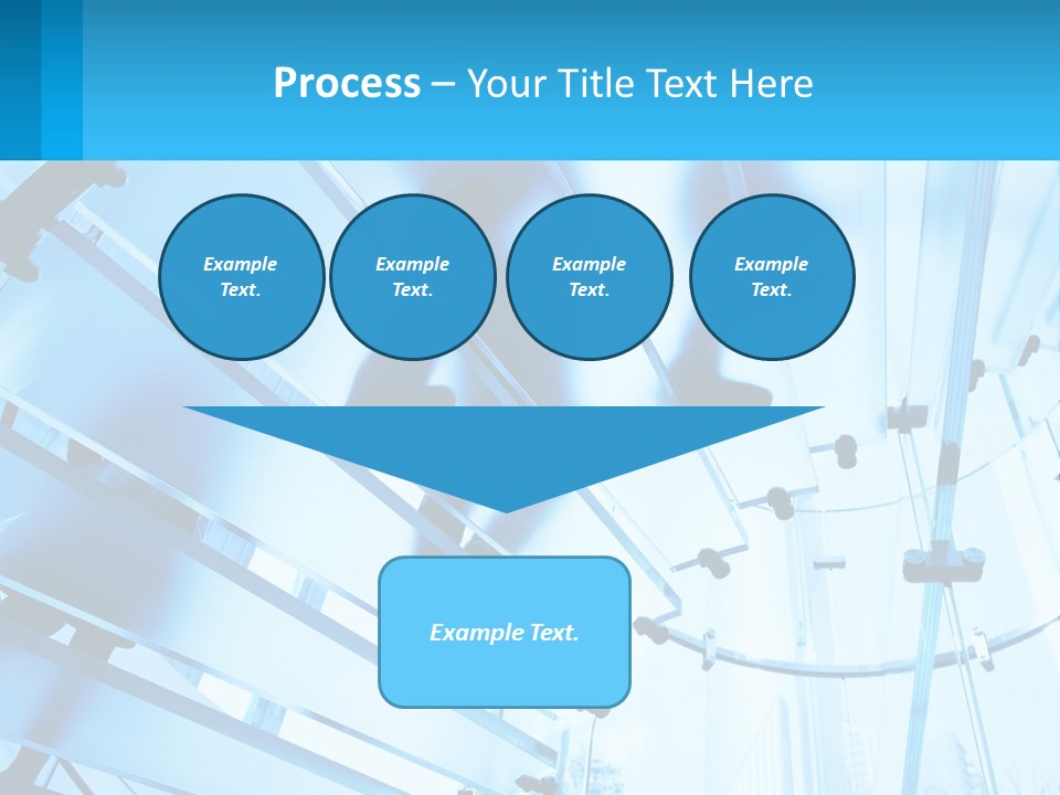 A Group Of People Walking Through A Tunnel PowerPoint Template