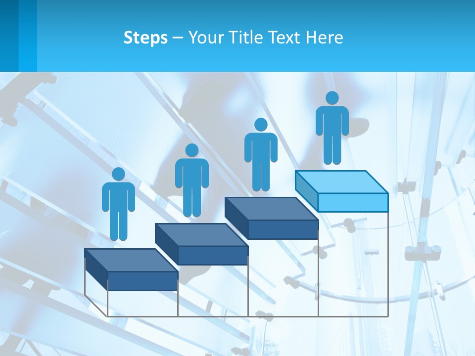 A Group Of People Walking Through A Tunnel PowerPoint Template