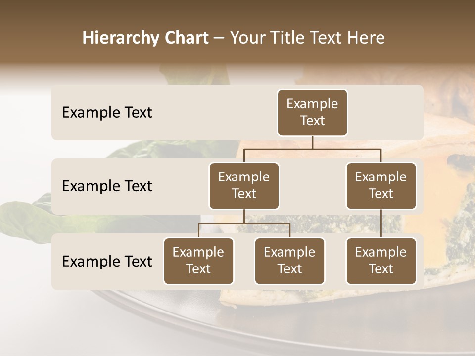 A Plate Of Food With Spinach And Bread On It PowerPoint Template
