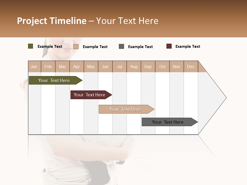 A Woman Holding A Baby Wrapped In A Sling PowerPoint Template