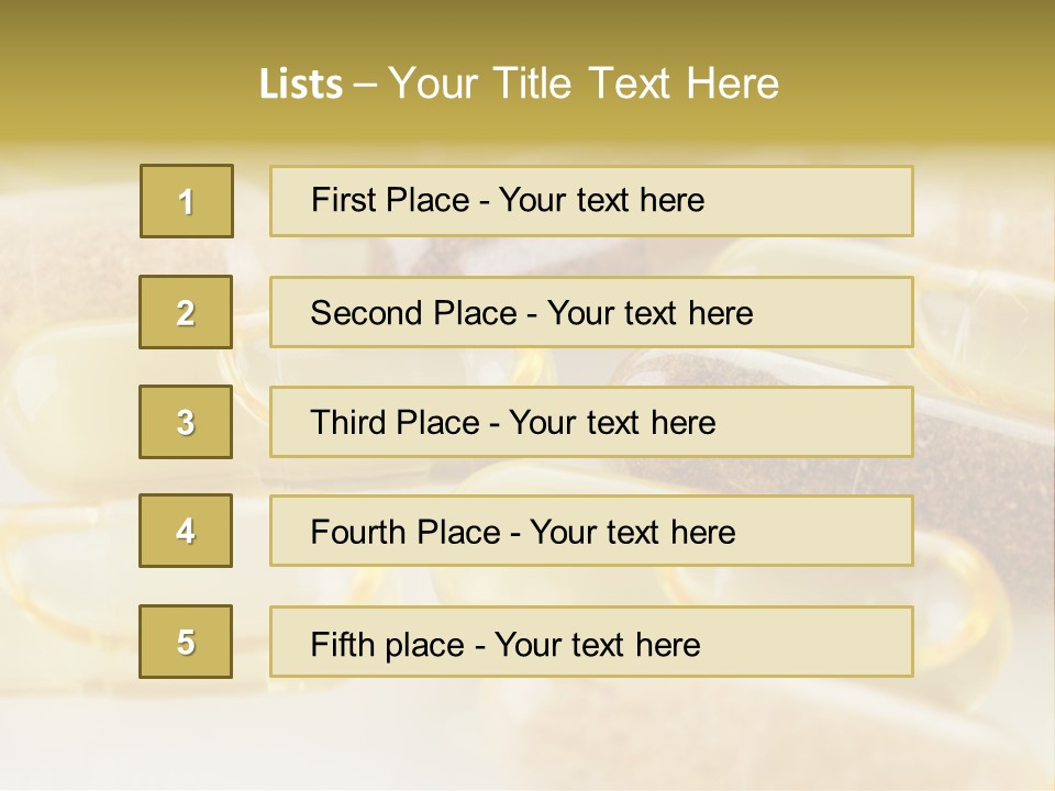 A Group Of Pills Sitting On Top Of A Table PowerPoint Template
