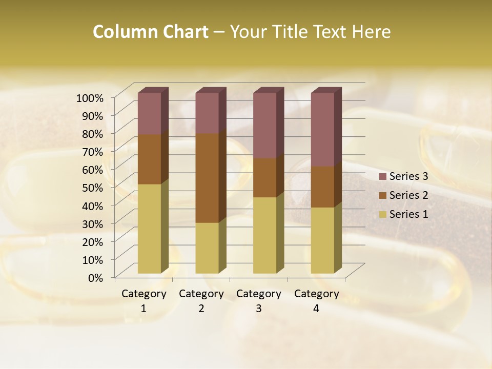 A Group Of Pills Sitting On Top Of A Table PowerPoint Template