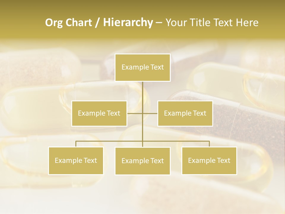 A Group Of Pills Sitting On Top Of A Table PowerPoint Template