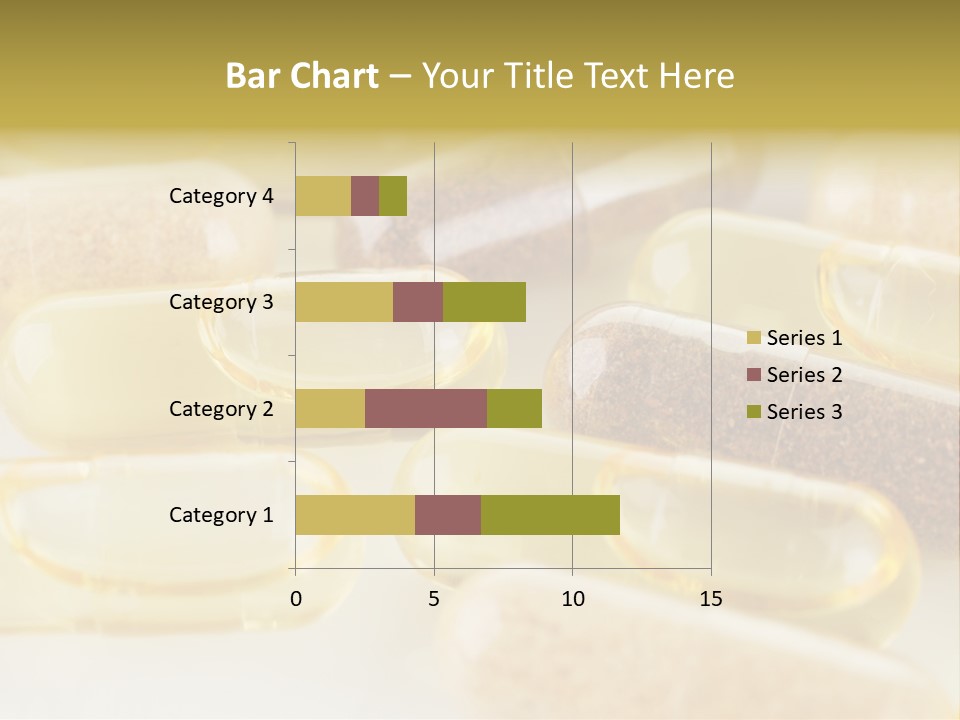 A Group Of Pills Sitting On Top Of A Table PowerPoint Template