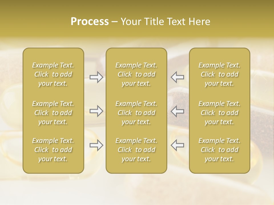 A Group Of Pills Sitting On Top Of A Table PowerPoint Template