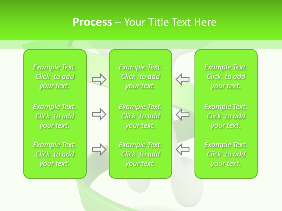 A Person Is Running With A Green Ribbon Around Him PowerPoint Template