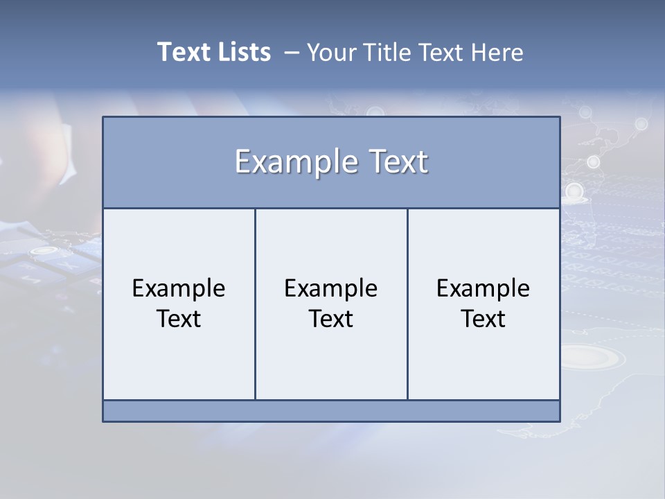 A Person Typing On A Laptop With A Finger On The Keyboard PowerPoint Template