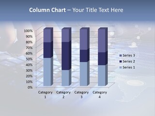 A Person Typing On A Laptop With A Finger On The Keyboard PowerPoint Template