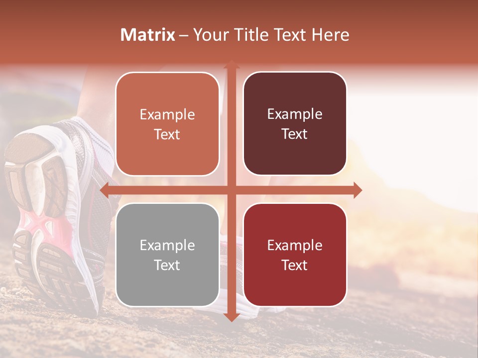 A Woman's Legs And Shoes Are Shown In This Powerpoint Presentation PowerPoint Template