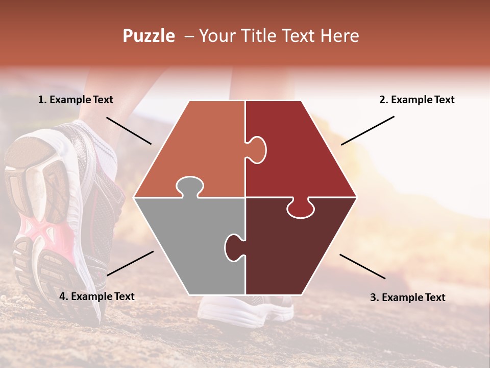 A Woman's Legs And Shoes Are Shown In This Powerpoint Presentation PowerPoint Template