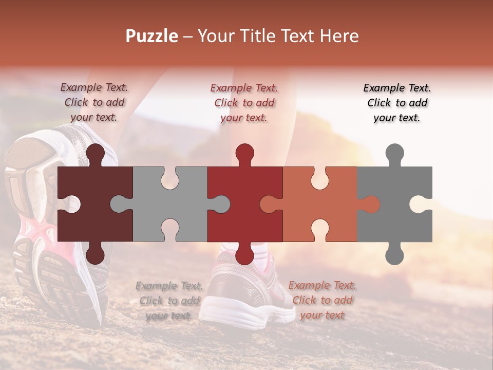 A Woman's Legs And Shoes Are Shown In This Powerpoint Presentation PowerPoint Template