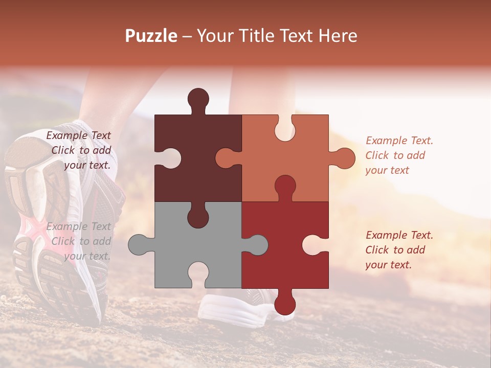 A Woman's Legs And Shoes Are Shown In This Powerpoint Presentation PowerPoint Template