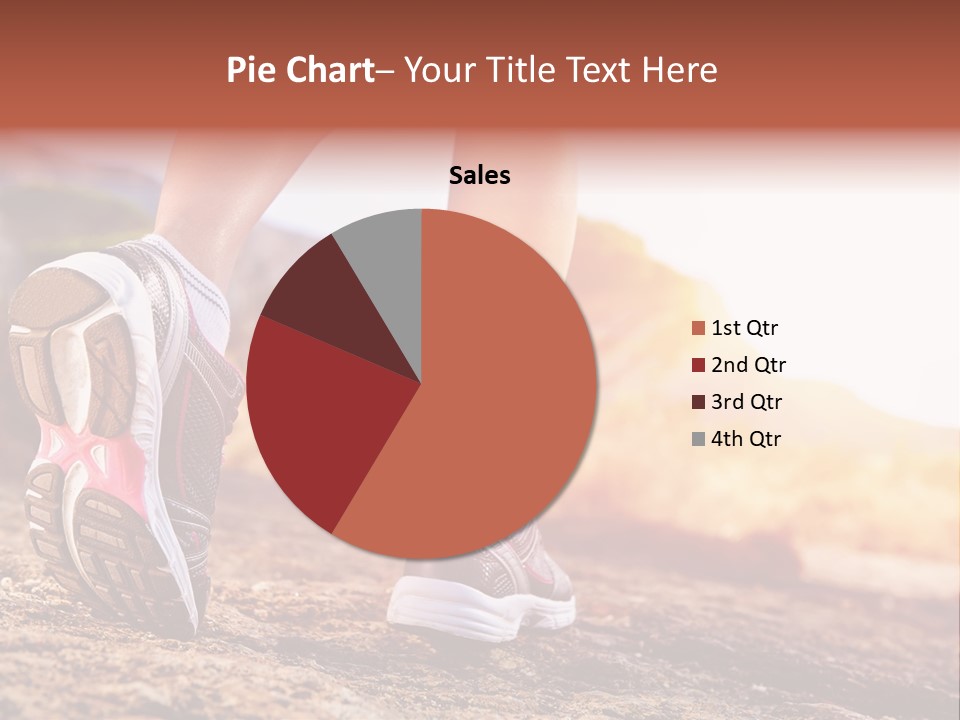 A Woman's Legs And Shoes Are Shown In This Powerpoint Presentation PowerPoint Template