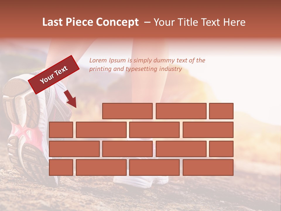A Woman's Legs And Shoes Are Shown In This Powerpoint Presentation PowerPoint Template