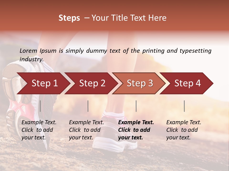 A Woman's Legs And Shoes Are Shown In This Powerpoint Presentation PowerPoint Template