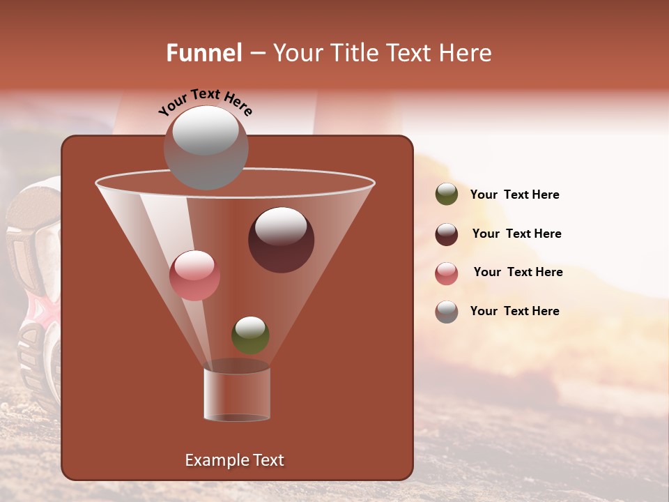 A Woman's Legs And Shoes Are Shown In This Powerpoint Presentation PowerPoint Template