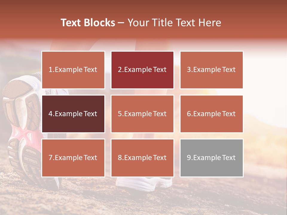 A Woman's Legs And Shoes Are Shown In This Powerpoint Presentation PowerPoint Template