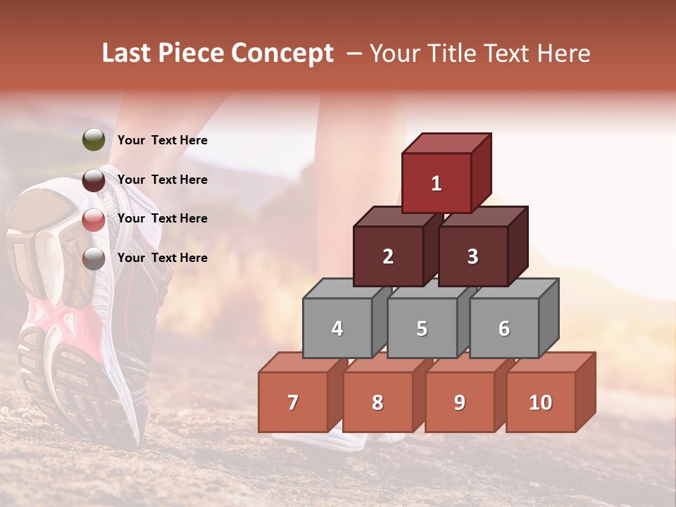 A Woman's Legs And Shoes Are Shown In This Powerpoint Presentation PowerPoint Template