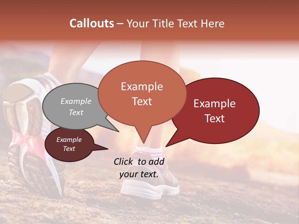 A Woman's Legs And Shoes Are Shown In This Powerpoint Presentation PowerPoint Template