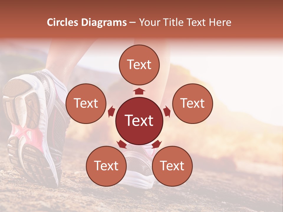 A Woman's Legs And Shoes Are Shown In This Powerpoint Presentation PowerPoint Template
