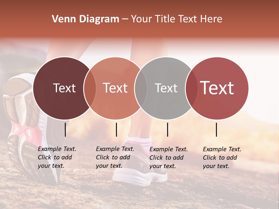 A Woman's Legs And Shoes Are Shown In This Powerpoint Presentation PowerPoint Template