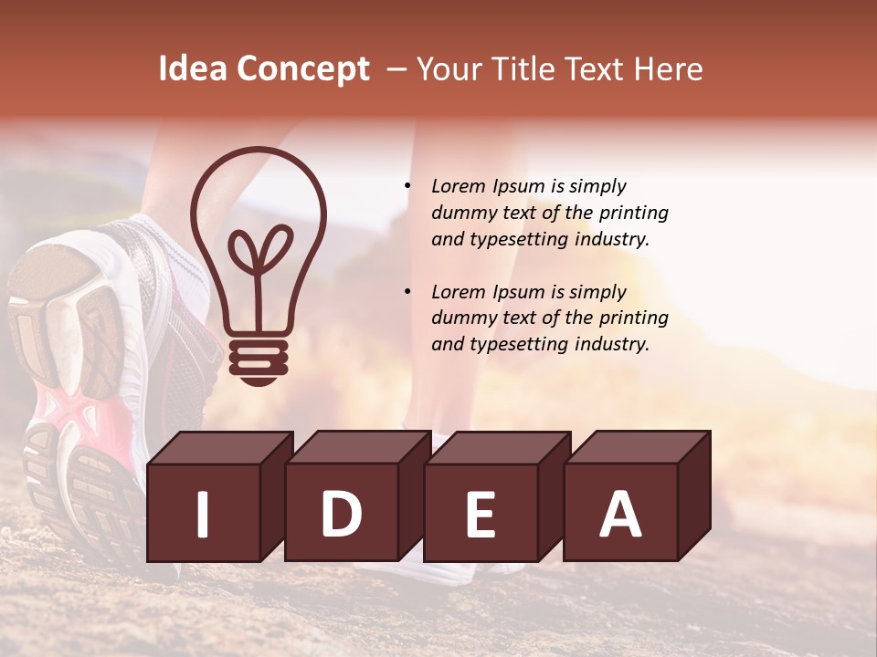 A Woman's Legs And Shoes Are Shown In This Powerpoint Presentation PowerPoint Template