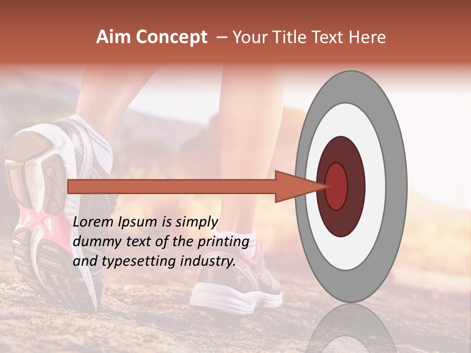 A Woman's Legs And Shoes Are Shown In This Powerpoint Presentation PowerPoint Template