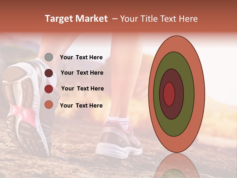 A Woman's Legs And Shoes Are Shown In This Powerpoint Presentation PowerPoint Template