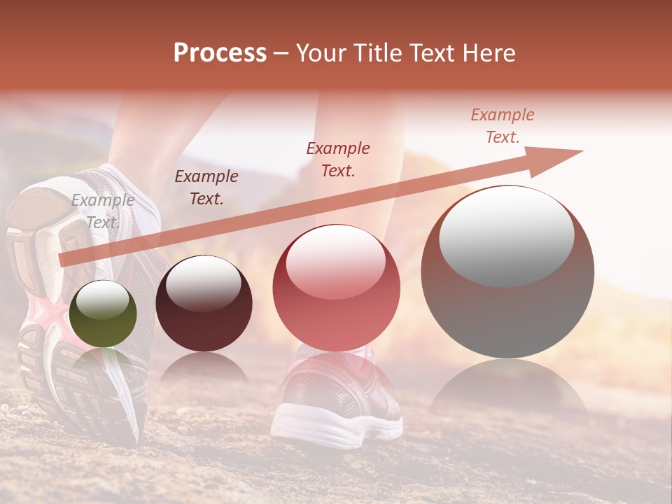 A Woman's Legs And Shoes Are Shown In This Powerpoint Presentation PowerPoint Template