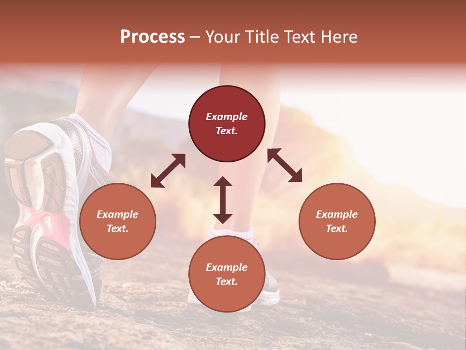 A Woman's Legs And Shoes Are Shown In This Powerpoint Presentation PowerPoint Template