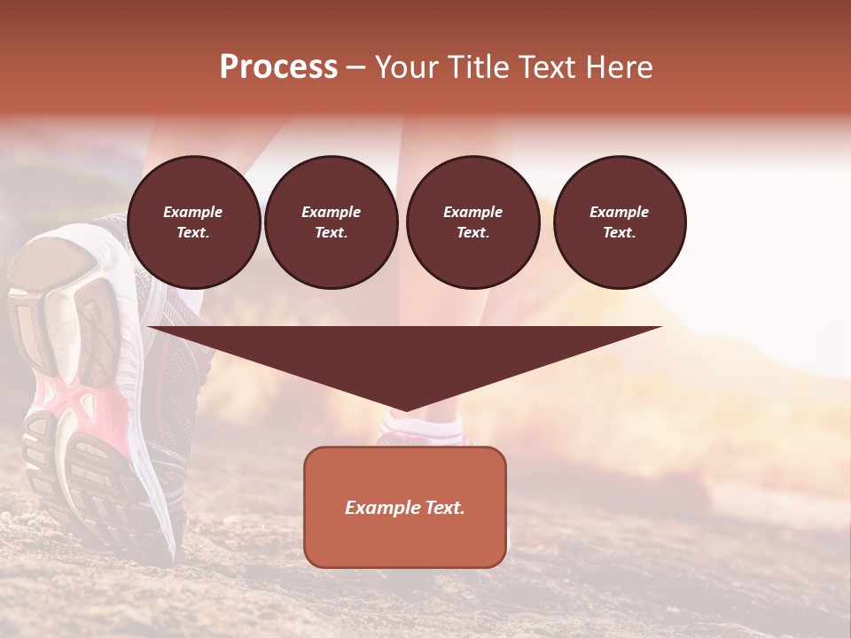 A Woman's Legs And Shoes Are Shown In This Powerpoint Presentation PowerPoint Template
