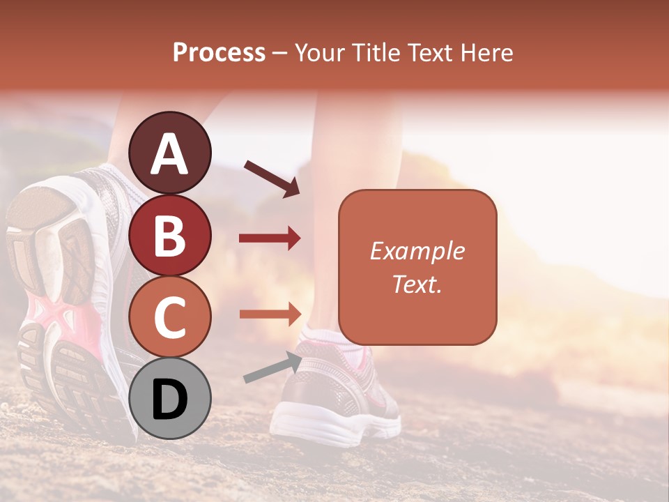 A Woman's Legs And Shoes Are Shown In This Powerpoint Presentation PowerPoint Template