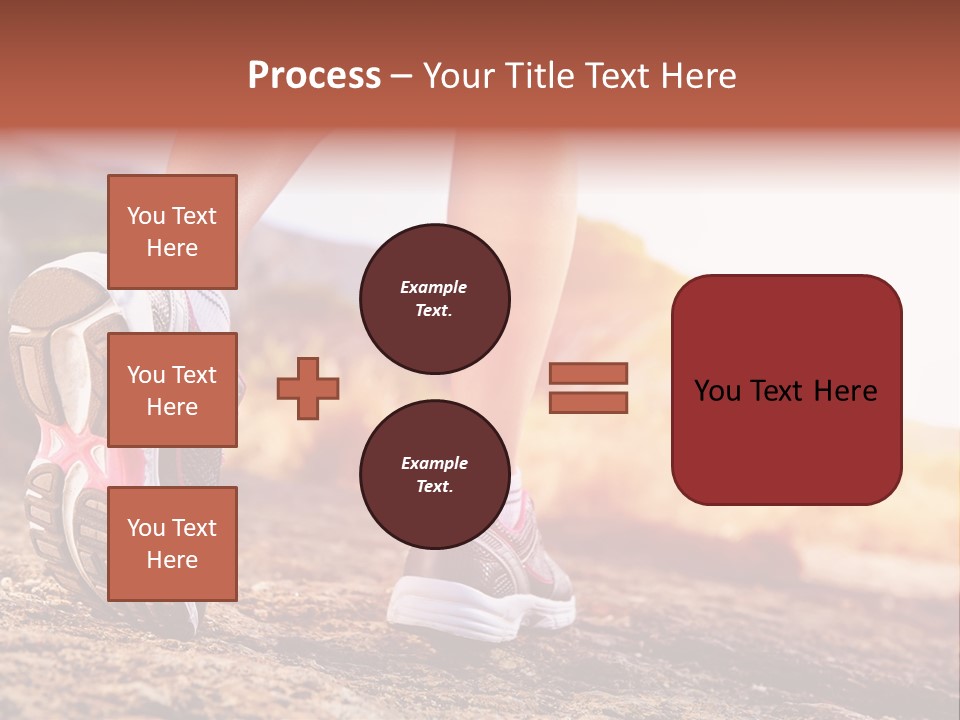 A Woman's Legs And Shoes Are Shown In This Powerpoint Presentation PowerPoint Template