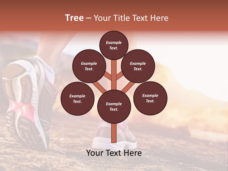 A Woman's Legs And Shoes Are Shown In This Powerpoint Presentation PowerPoint Template